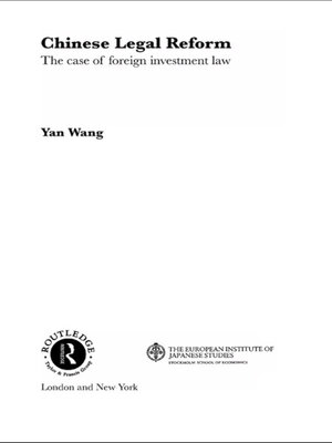 cover image of Chinese Legal Reform